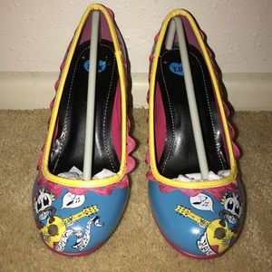 TUK Skul heels. NEVER WORN